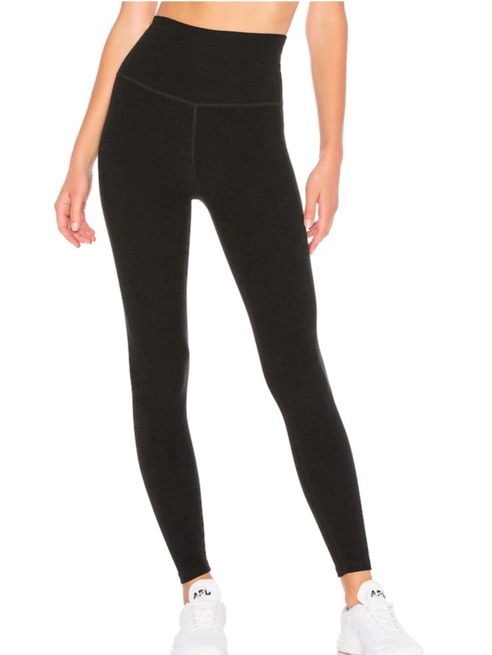 Black space dye beyond yoga leggings large